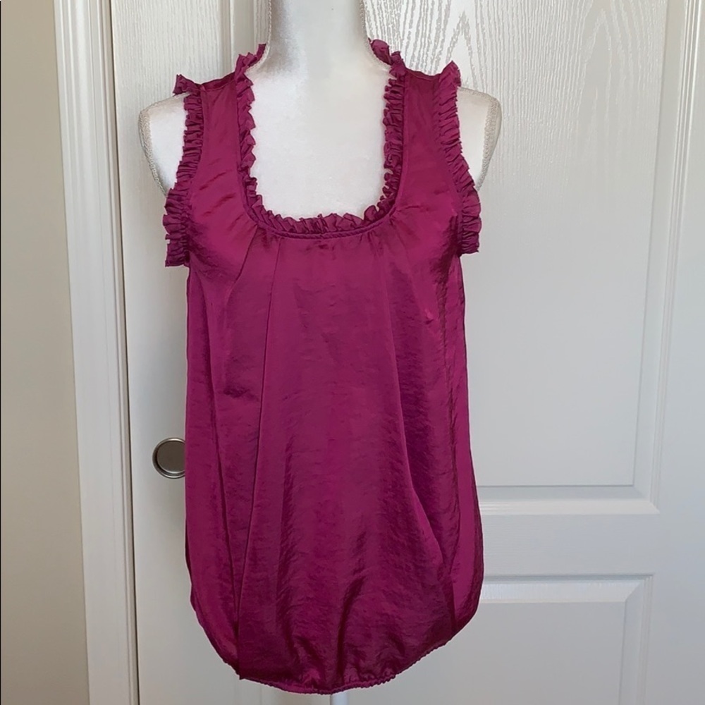 Ann Taylor Sleeveless Purple Top #133